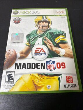 Madden NFL 09 Xbox 360 EA Sports Football Game - No Manual